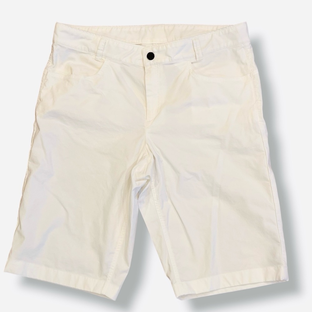 Bogner Jolita Ladies White Golf Leisure Shorts Us L (12) Bermuda Length Travel